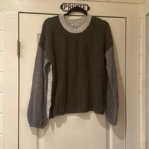 Madewell Pullover Colorblock Sweater